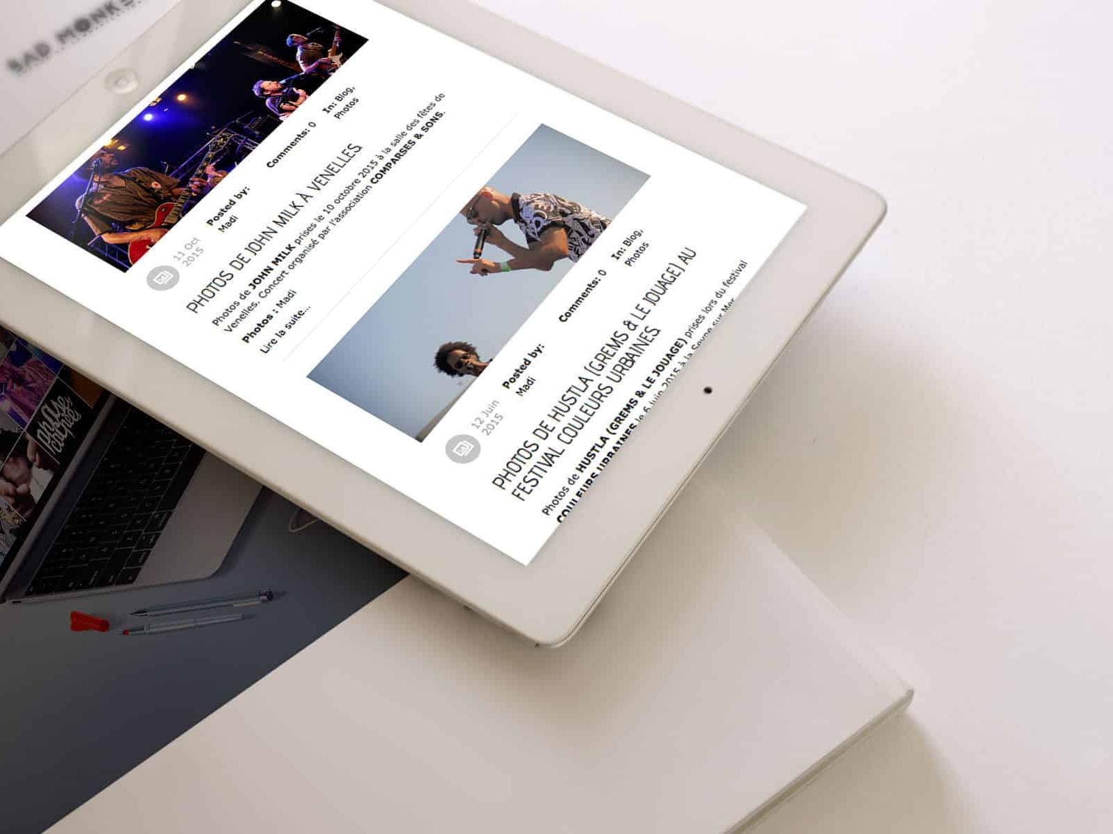 Création du site internet Madi.tv