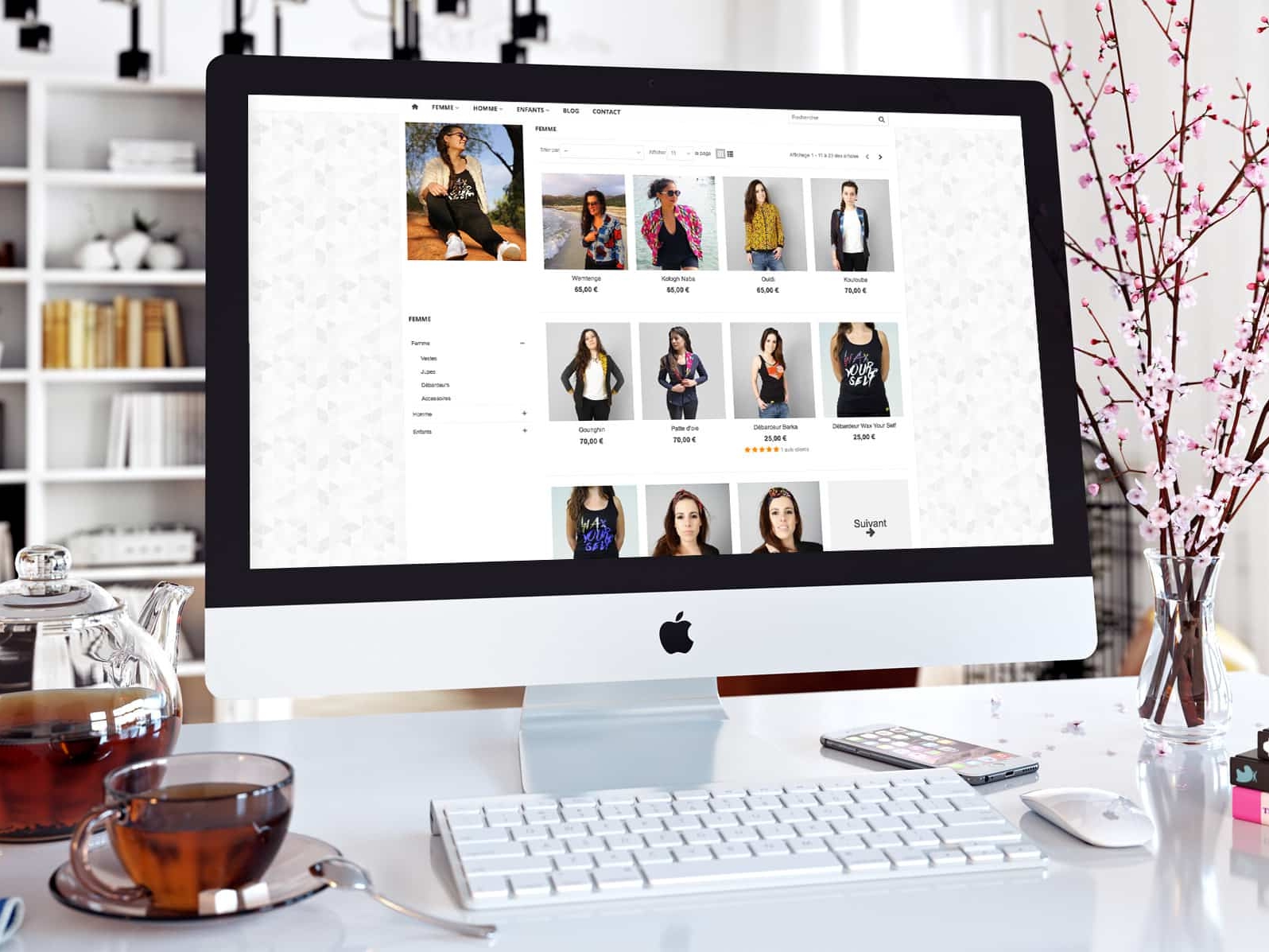 Création du site internet My Sunya