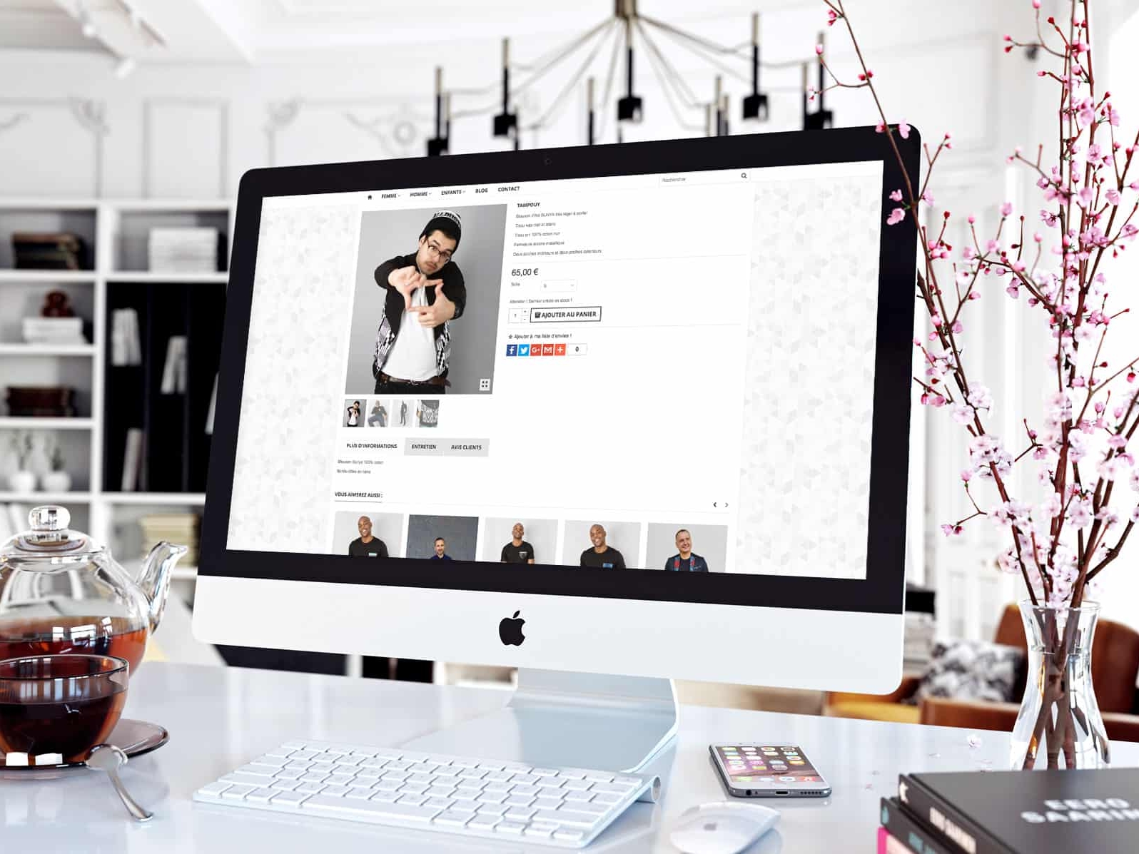 Création du site internet My Sunya