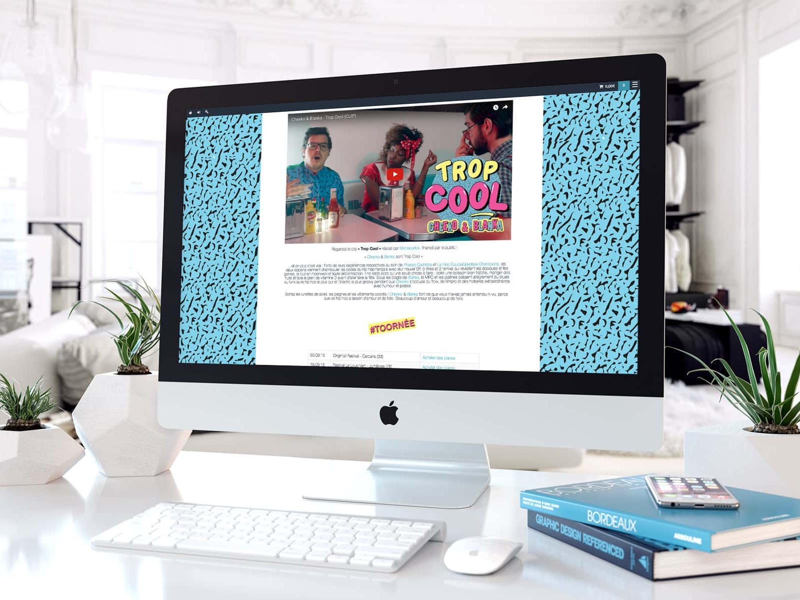 Création du site internet 3615 Cheeko