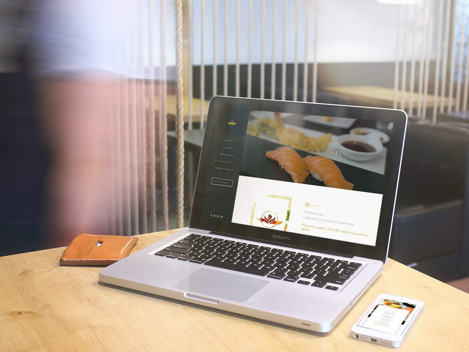 Création du site internet Pattaya Shop