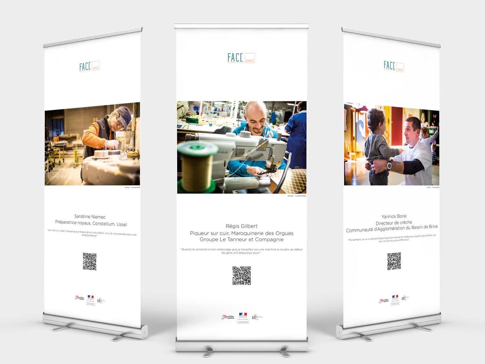 Création graphique pour Face Corrèze