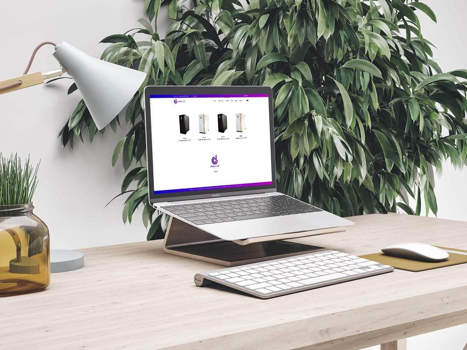 Création de la boutique e-commerce Creative Desk