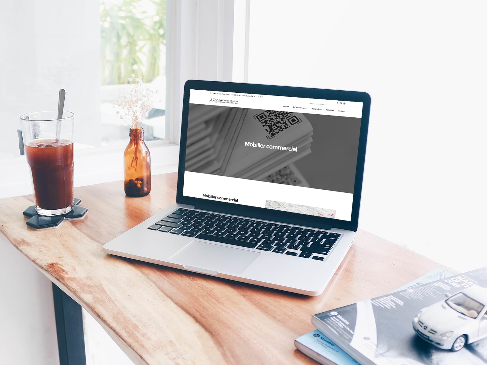 Création du site internet AFC Emballages