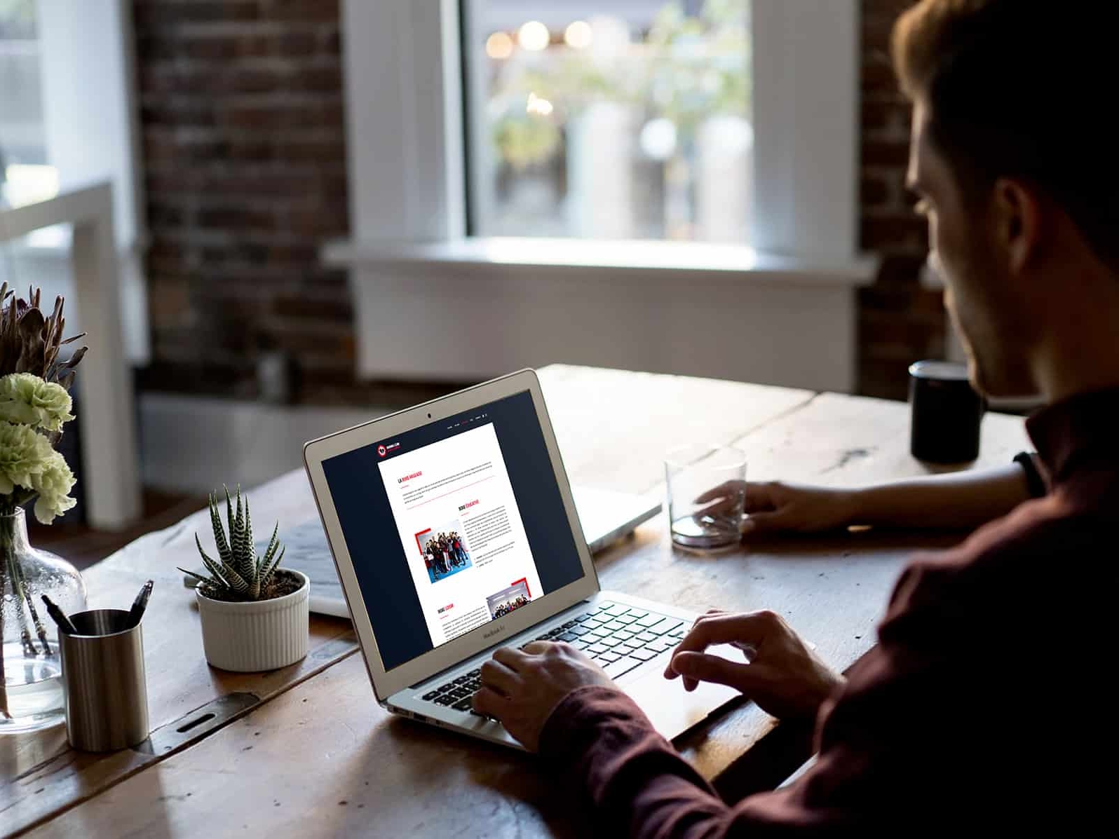 Création du site vitrine Boxing Club du Val