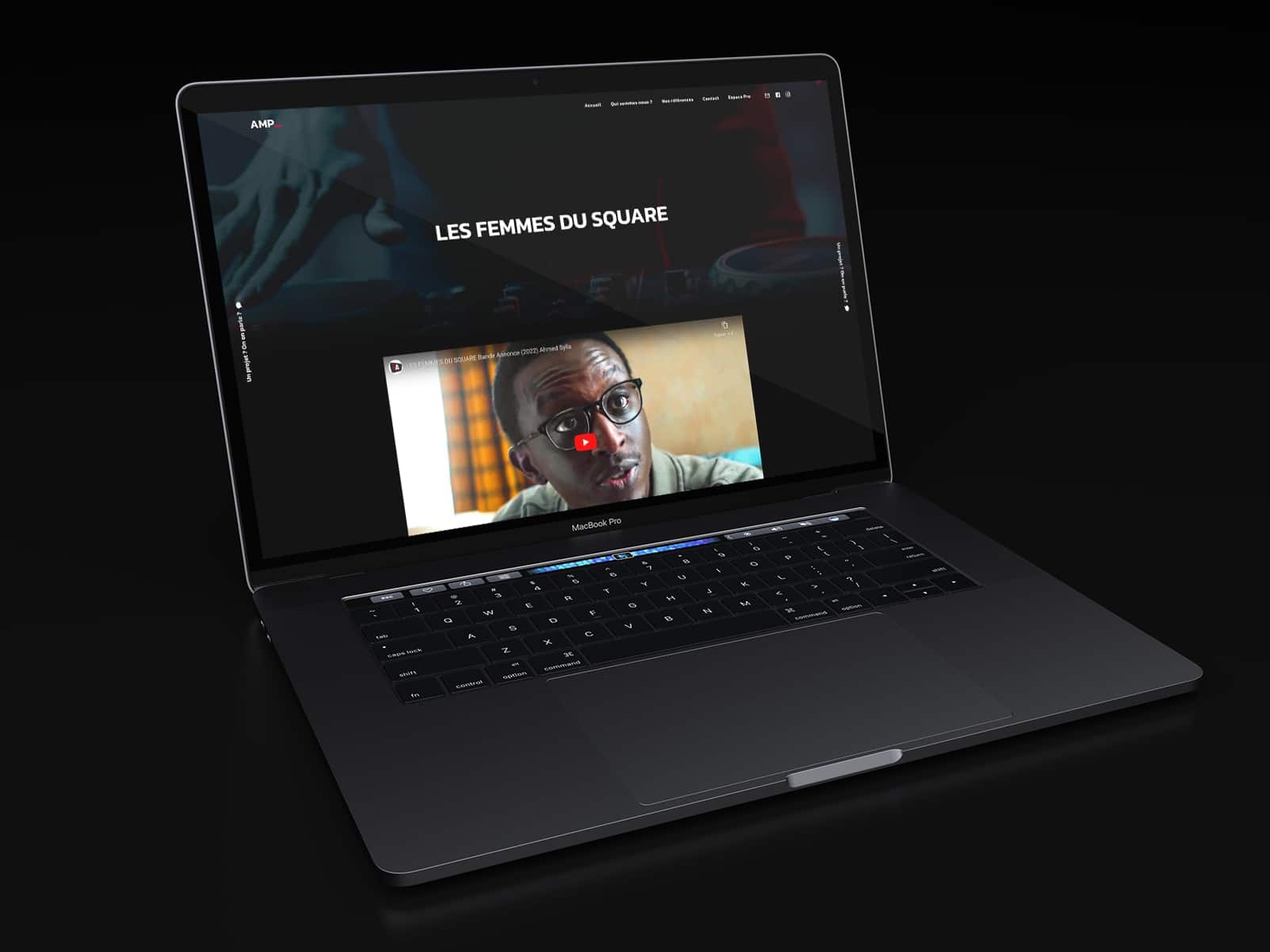 Création du site internet AMP-Publishing