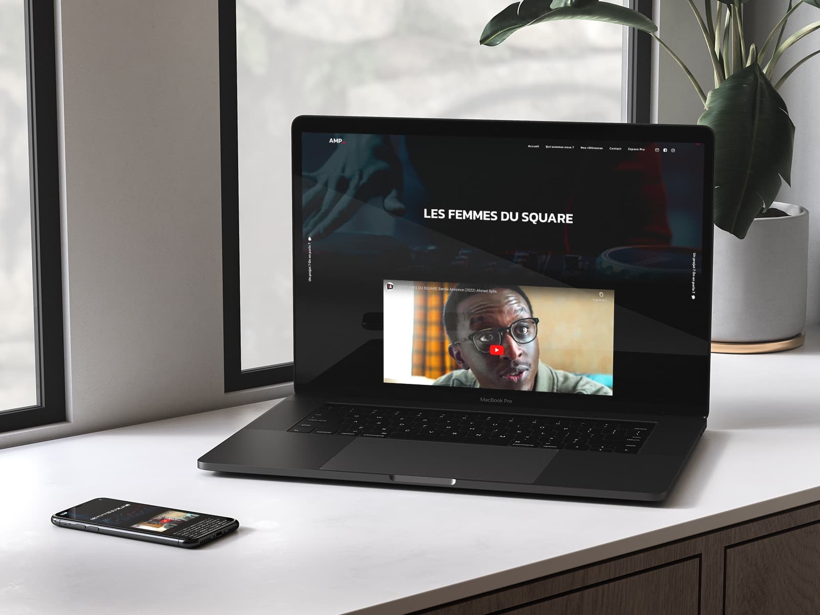 Création du site internet AMP-Publishing