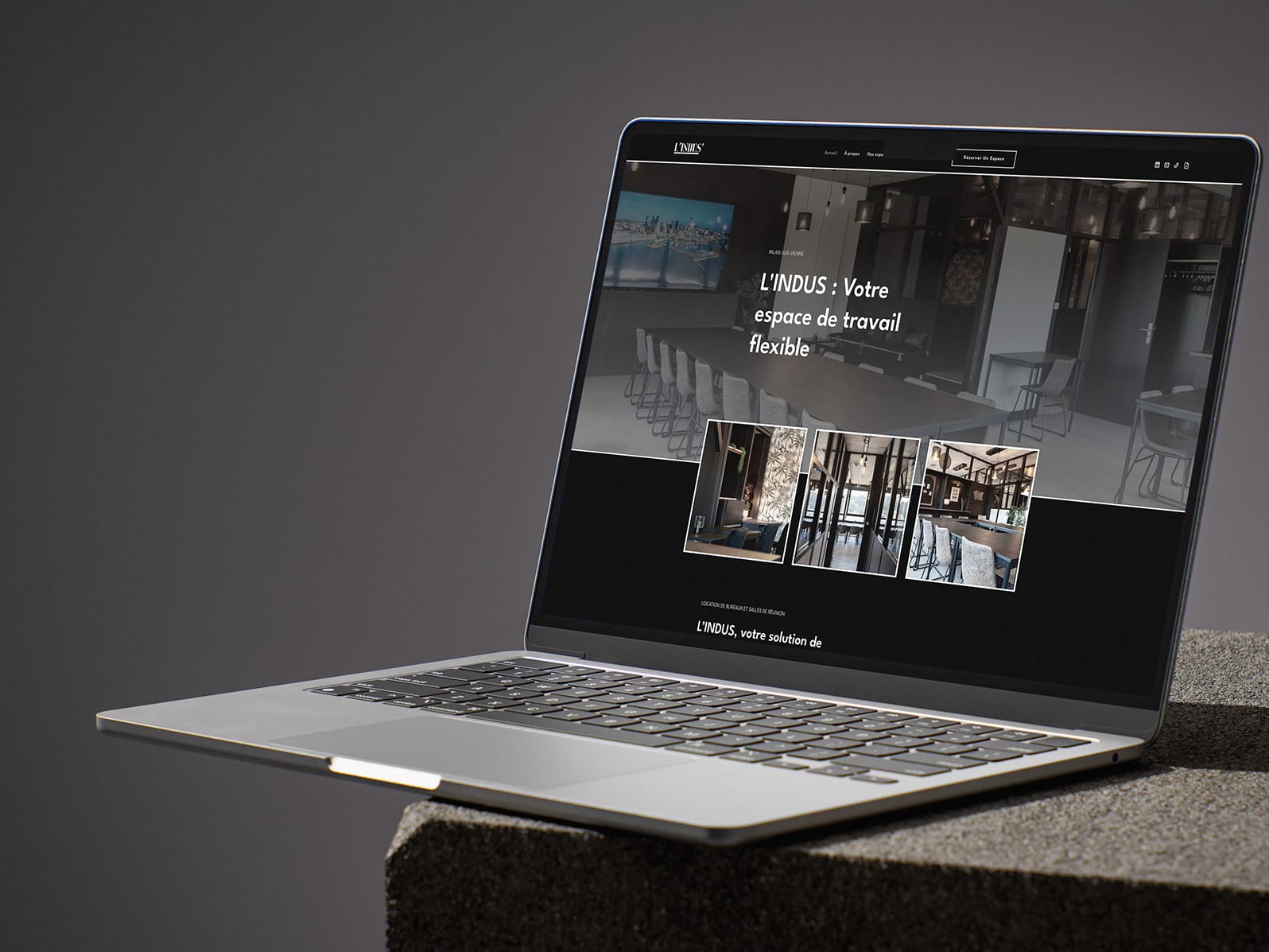 Création du site internet Espace L'Indus