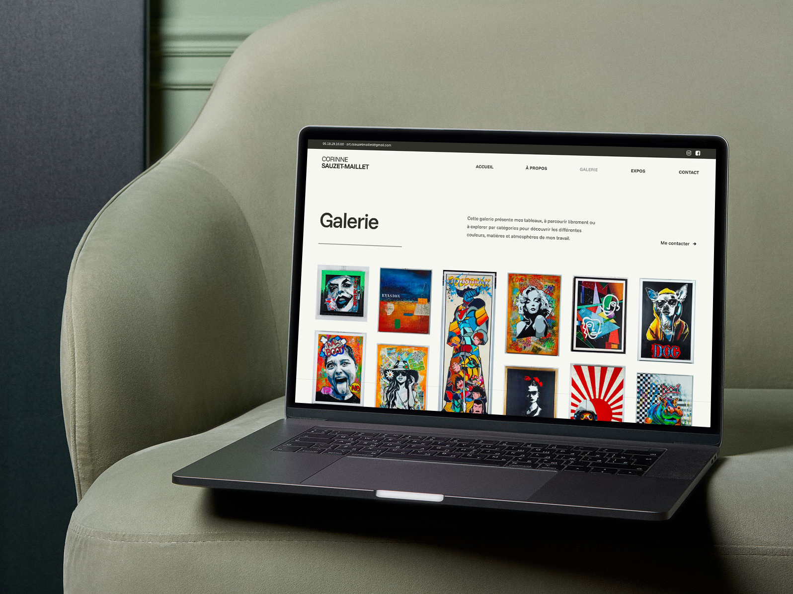 Site web Sauzet Maillet